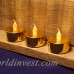 LumaBase Battery Operated Plated LED Unscented Tea Light Candle JHSI1153